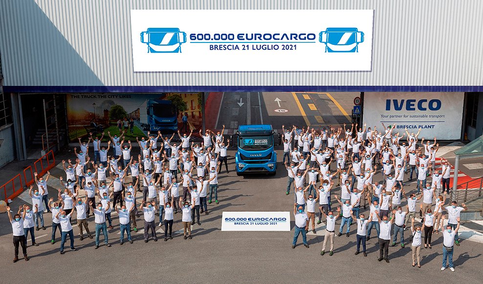 600-tysięczny egzemplarz Eurocargo wyprodukowany w kultowych zakładach IVECO